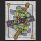 Men's Teenage Mutant Ninja Turtles City Sewer Donatello Playing Card T-Shirt