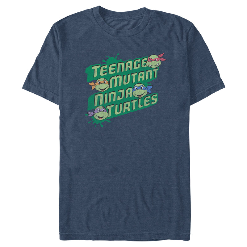 Men's Teenage Mutant Ninja Turtles Paint Splash Logo T-Shirt