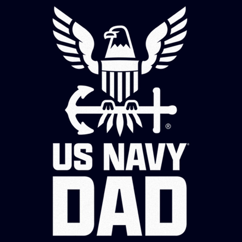 Men's United States Navy Official Eagle Logo Dad T-Shirt
