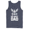 Men's United States Navy Official Eagle Logo Dad Tank Top