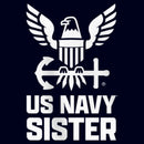 Girl's United States Navy Official Eagle Logo Sister T-Shirt