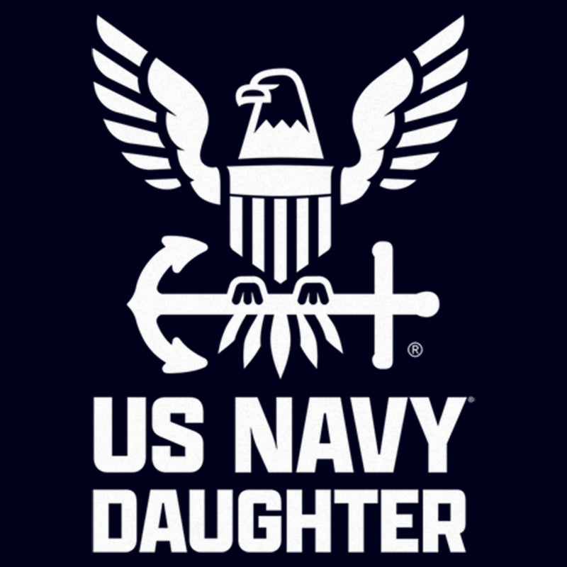 Men's United States Navy Official Eagle Logo Daughter T-Shirt