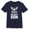 Boy's United States Navy Official Eagle Logo Son T-Shirt