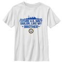 Boy's United States Navy Future Navy Sailor Like My Brother T-Shirt