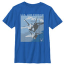 Boy's United States Air Force Aircraft Art Poster T-Shirt