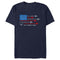 Men's United States Air Force American Flag Fly Fight Win Motto T-Shirt