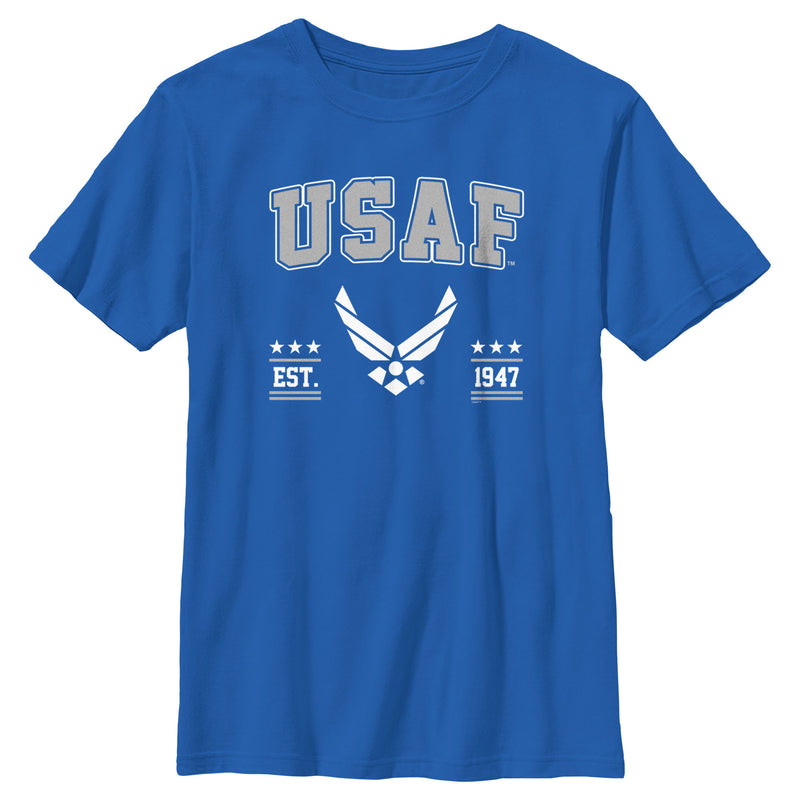 Boy's United States Air Force Est. 1947 Logo T-Shirt