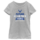 Girl's United States Air Force Future Mommy Hero T-Shirt