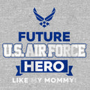 Girl's United States Air Force Future Mommy Hero T-Shirt