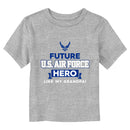 Toddler's United States Air Force Future Grandpa Hero T-Shirt