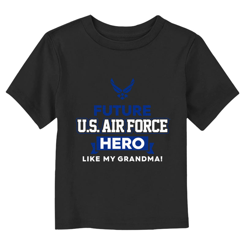 Toddler's United States Air Force Future Grandma Hero T-Shirt