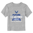 Toddler's United States Air Force Future Grandma Hero T-Shirt