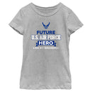 Girl's United States Air Force Future Grandma Hero T-Shirt