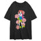 Junior's Lost Gods Floral Anime Girl T-Shirt