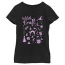 Girl's Lost Gods Halloween Witchcraft Necessities T-Shirt