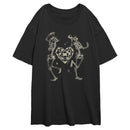 Junior's Lost Gods Skeleton Disco Dancers T-Shirt