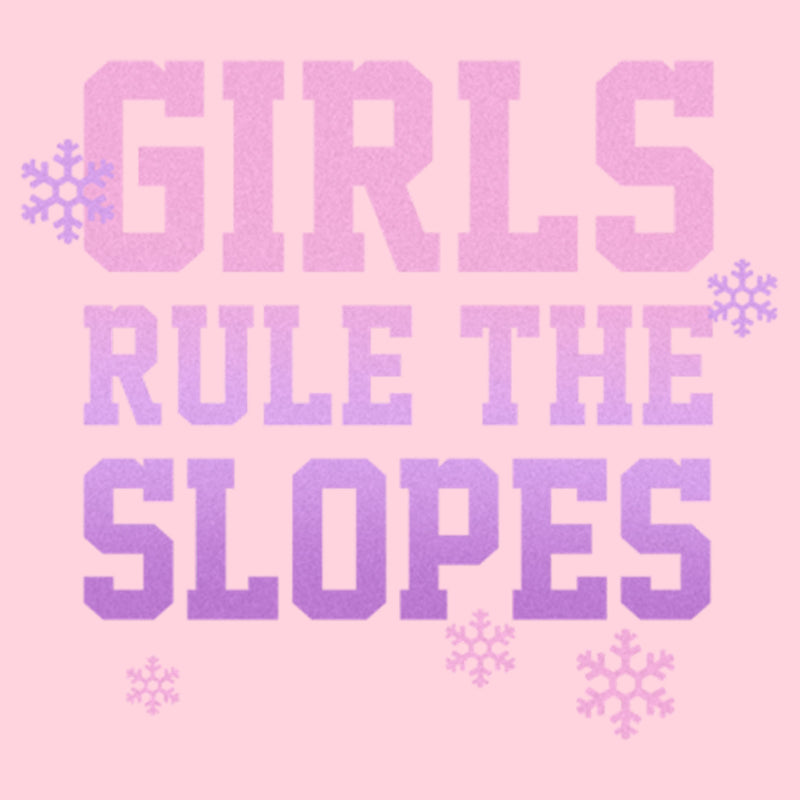 Junior's Lost Gods Girls Rule the Slopes T-Shirt