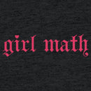 Women's Lost Gods Girl Math Old English Racerback Tank Top