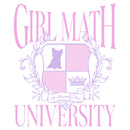 Women's Lost Gods Girl Math University T-Shirt