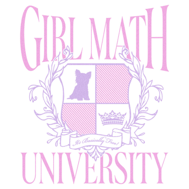 Women's Lost Gods Girl Math University T-Shirt