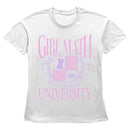 Women's Lost Gods Girl Math University T-Shirt