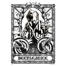 Men's Beetlejuice Black and White Tarot Card T-Shirt