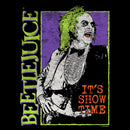 Men's Beetlejuice Distressed It's Show Time Portrait T-Shirt