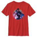 Boy's Batman Batgirl City Crouch T-Shirt