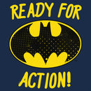 Men's Batman Ready for Action Bat Logo T-Shirt