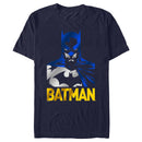 Men's Batman Bat Metallic Portrait T-Shirt