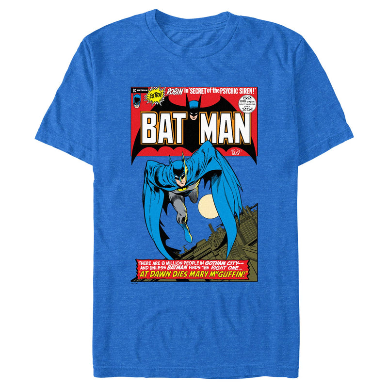 Men's Batman Bat Comic Poster T-Shirt