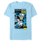 Men's Batman Hero Comic Collage T-Shirt