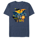 Men's Batman Bats Definitely Welcome T-Shirt