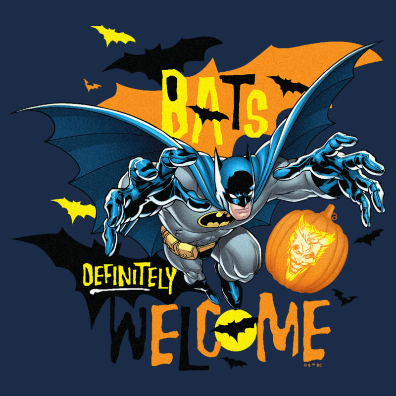 Men's Batman Bats Definitely Welcome T-Shirt