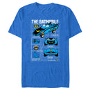 Men's Batman The Batmobile Car Parts T-Shirt