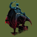 Men's Batman Gradient Dark Knight Pose T-Shirt