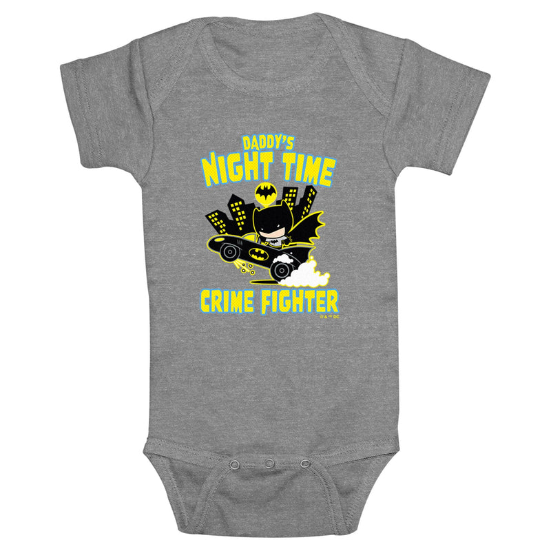 Infant's Batman Daddy's Night Time Onesie