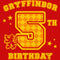 Boy's Harry Potter Gryffindor 5th Birthday T-Shirt