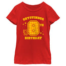 Girl's Harry Potter Gryffindor 8th Birthday T-Shirt