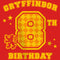 Girl's Harry Potter Gryffindor 8th Birthday T-Shirt