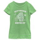 Girl's Harry Potter Slytherin 4th Birthday T-Shirt