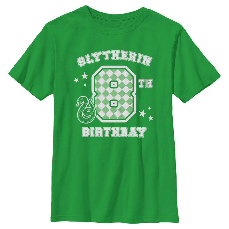 Boy's Harry Potter Slytherin 8th Birthday T-Shirt