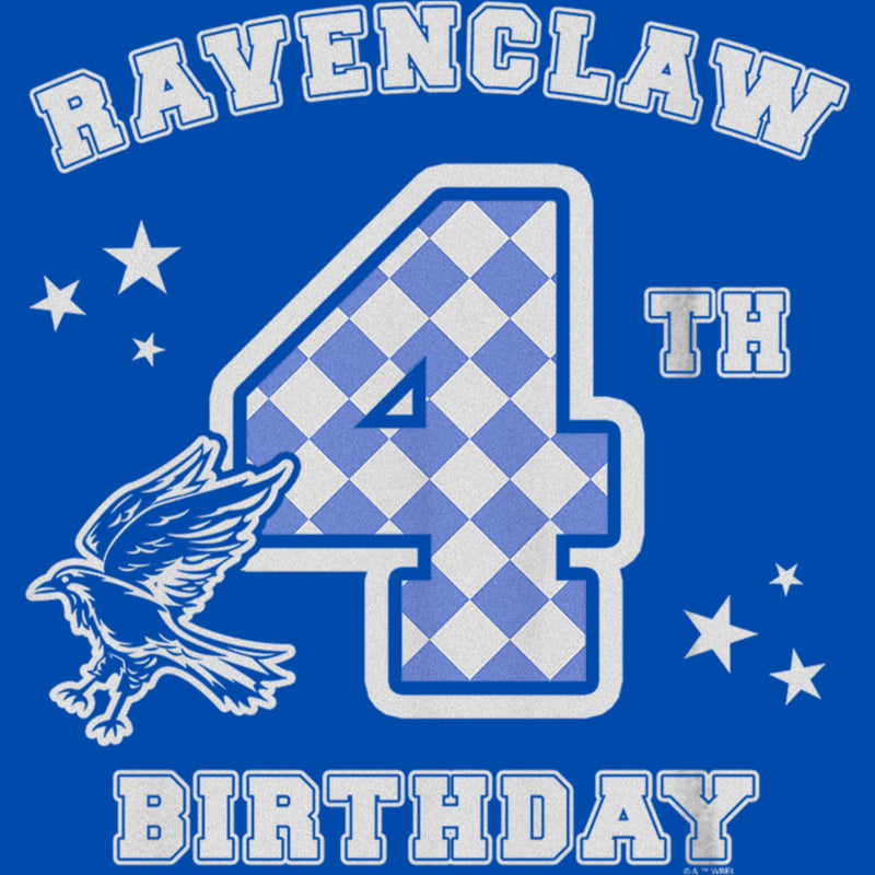 Boy's Harry Potter Ravenclaw 4th Birthday T-Shirt