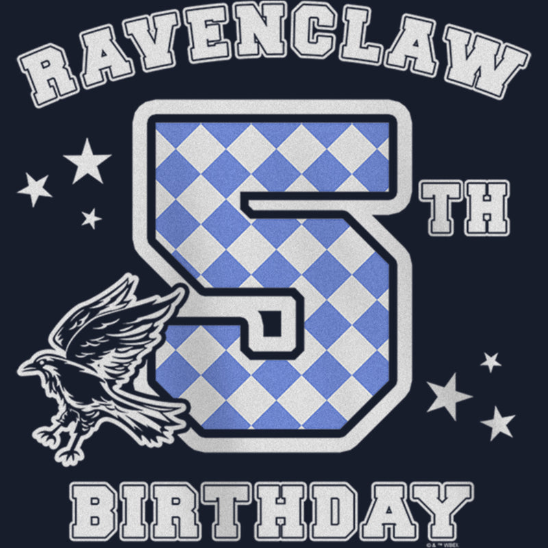 Girl's Harry Potter Ravenclaw 5th Birthday T-Shirt