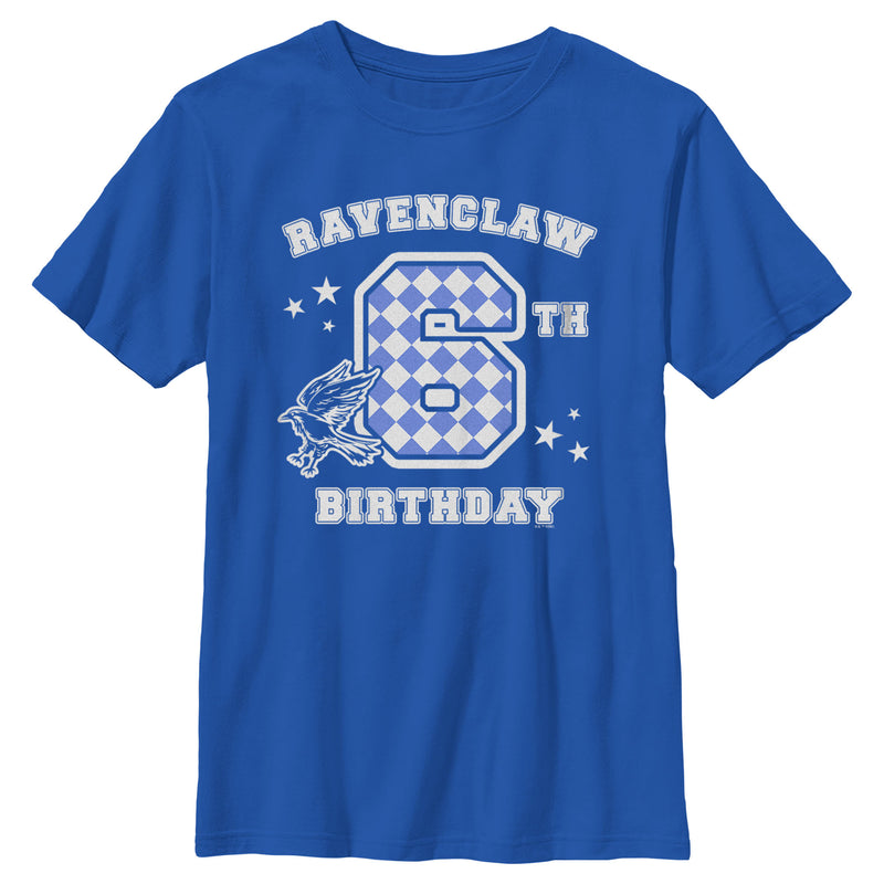 Boy's Harry Potter Ravenclaw 6th Birthday T-Shirt