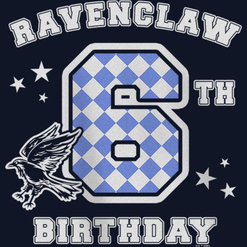 Girl's Harry Potter Ravenclaw 6th Birthday T-Shirt