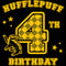 Boy's Harry Potter Hufflepuff 4th Birthday T-Shirt