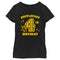 Girl's Harry Potter Hufflepuff 4th Birthday T-Shirt