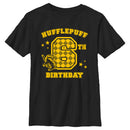 Boy's Harry Potter Hufflepuff 6th Birthday T-Shirt
