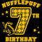 Boy's Harry Potter Hufflepuff 7th Birthday T-Shirt